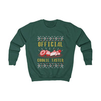 Kids Sweatshirt - Official Cookie Taster