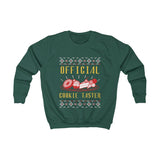 Kids Sweatshirt - Official Cookie Taster