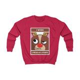 Kids Sweatshirt - I wish - I was home - Rudolph the Reindeer