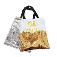 Custom Sequin Tote Bag