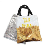 Custom Sequin Tote Bag