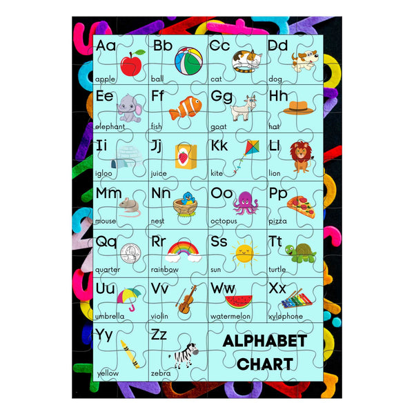 Alphabet Jigsaw Puzzle 48 pcs