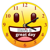 Smiling Wall Clock