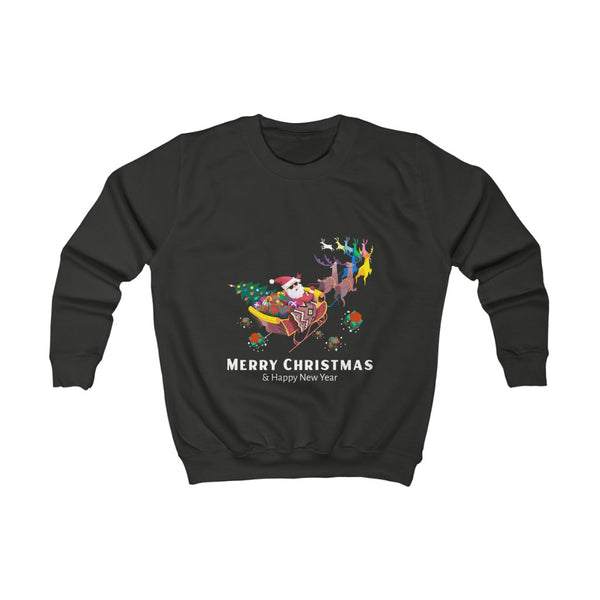 Kids Sweatshirt - Merry Christmas & Happy New Year