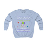 Kids Sweatshirt - I pause my game - To be here