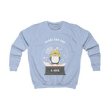 Kids Sweatshirt - Peace and Joy - Penguin Snow globe