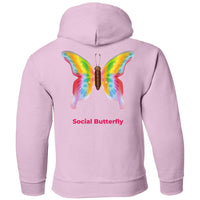 Social Butterfly Pullover Hoodie