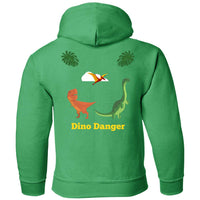 Dino Danger Pullover Hoodie