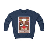 Kids Sweatshirt - I wish - I was home - Rudolph the Reindeer