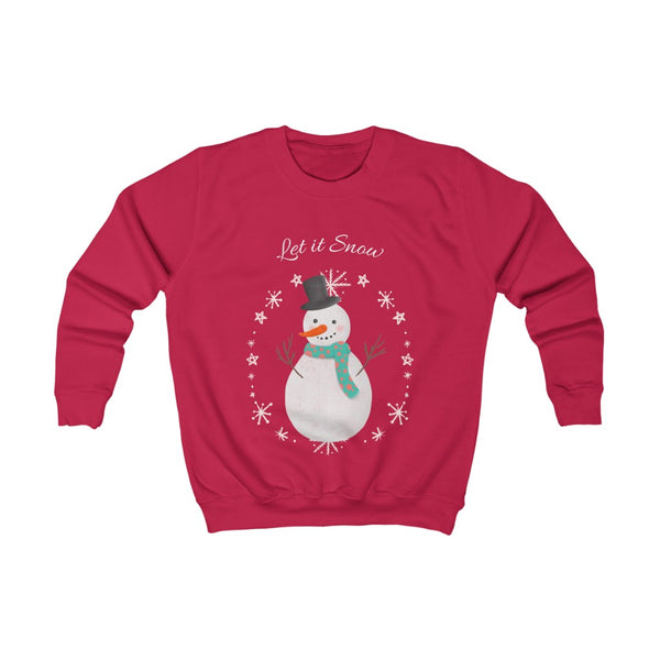 Kids Sweatshirt - Let It Snow