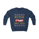 Kids Sweatshirt - Official Cookie Taster