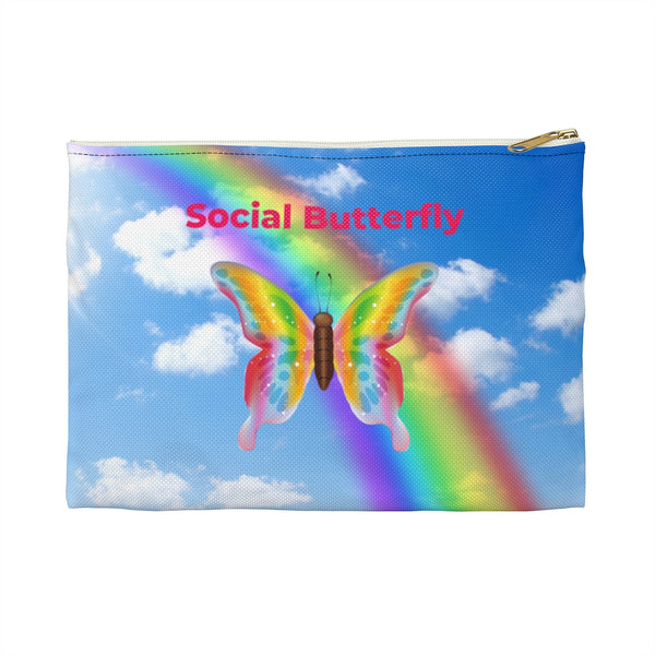 Social Butterfly Pencil Pouch